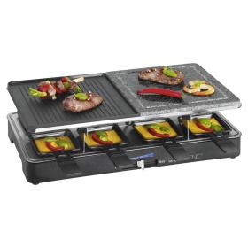 Clatronic RG 3518 griglia per raclette 1400 W Nero