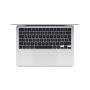 Apple MacBook Air Apple M M3 Ordinateur portable 34,5 cm (13.6") 24 Go 512 Go SSD Wi-Fi 6E (802.11ax) macOS Sequoia Argent