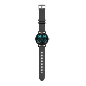 Celly TRAINERROUND2BK smartwatche et montre de sport 3,25 cm (1.28") Numérique 320 x 320 pixels Écran tactile Noir GPS