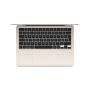 Apple MacBook Air 13-inch   M3 chip with 8-core CPU and 8-core GPU, 16GB, 256GB SSD - Starlight