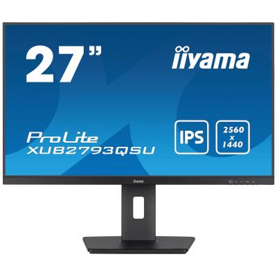 iiyama XUB2793QSU-B7 Computerbildschirm 68,6 cm (27") 2560 x 1140 Pixel Wide Quad HD LED Schwarz