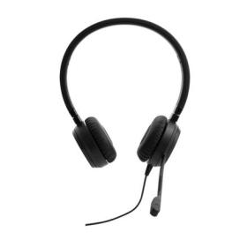 Lenovo Pro Wired Stereo VOIP Auriculares Alámbrico Diadema Oficina Centro de llamadas Negro