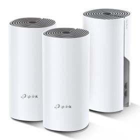 TP-Link Deco E4 (3-pack) Doble banda (2,4 GHz   5 GHz) Wi-Fi 5 (802.11ac) Blanco, Gris 2 Interno