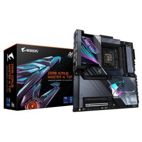 GIGABYTE Z890 AORUS MASTER AI TOP Carte Mère - Prend en charge les processeurs Intel Core Ultra (Série 2), VRM 20+1+2 phases,