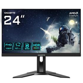 GIGABYTE G24F 2 24" FHD Moniteur de jeu - 1920 x 1080, 165 Hz, 1 ms, 300 cd m², AMD FreeSync Premium, Prêt pour HDR,