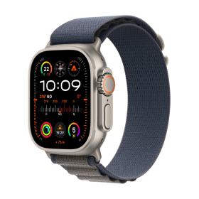 Apple Watch Ultra 2 OLED 49 mm Numérique 410 x 502 pixels Écran tactile 4G Titane Wifi GPS (satellite)