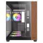 Antec CX800 Midi Tower Negro, Madera