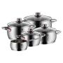 WMF Quality One 07.7455.6380 lot de casseroles 9 pièce(s)