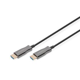 Digitus Cable de fibra óptica híbrido HDMI AOC, UHD 4K, 10 m