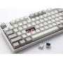 Ducky Origin Vintage Tastatur Universal USB QWERTY Englisch Grau