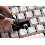 Ducky One 3 Matcha TKL Tastatur Gaming USB US Englisch Cremefarben