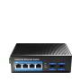 Cudy IG1004S2P network switch Unmanaged Gigabit Ethernet (10 100 1000) Power over Ethernet (PoE) Black