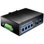 Cudy IG1004S2P commutateur réseau Non-géré Gigabit Ethernet (10 100 1000) Connexion Ethernet, supportant l'alimentation via ce