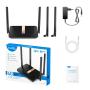 Cudy LT500D wireless router Fast Ethernet Dual-band (2.4 GHz   5 GHz) 4G Black