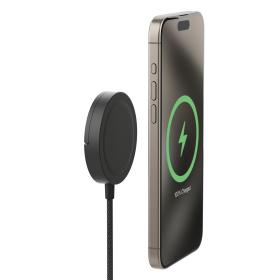 mophie Qi2 Magnetic Charger Smartphone Black USB Wireless charging Fast charging Indoor