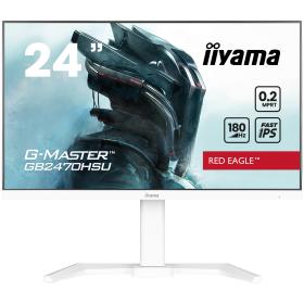 iiyama G-MASTER GB2470HSU-W6 computer monitor 60.5 cm (23.8") 1920 x 1080 pixels Full HD LED White