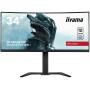 iiyama G-MASTER GCB3481WQSU-B1 computer monitor 86.4 cm (34") 3440 x 1440 pixels UltraWide Quad HD LCD Black