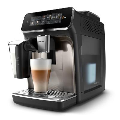 Philips Série 3300 Noir   Chrome EP3347 90 Machine expresso broyeur,6 boissons, carafe LatteGo