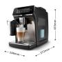 Philips Série 3300 Noir   Chrome EP3347 90 Machine expresso broyeur,6 boissons, carafe LatteGo