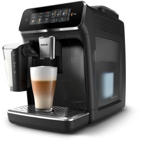 Philips Série 3300 Noir brillant EP3341 50 Machine espresso broyeur, 6 boissons, carafe LatteGo