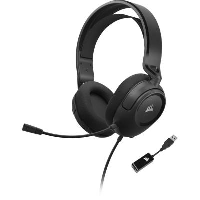 Corsair HS35 SURROUND v2 Casque Avec fil Arceau Jouer Noir