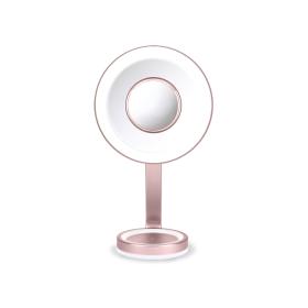 BaByliss LED Beauty Mirror miroir de maquillage Autonome Rond Rose