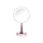 BaByliss LED Beauty Mirror specchietto per trucco Libera installazione Rotondo Rosa