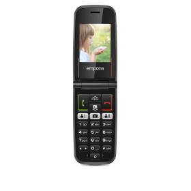 Emporia ACTIVEglam 5,59 cm (2.2") 85 g Noir Téléphone pour seniors