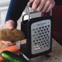 Microplane 34006 Box grater Black, Stainless steel