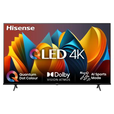 Hisense 43E7NQ TV 109.2 cm (43") 4K Ultra HD Smart TV Wi-Fi Black, Grey