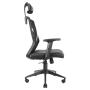 Mars Gaming MGC-ERGO Blanco Silla Gaming Ergonómica Malla Transpirable Soporte Ajustable Cervical + Lumbar + Reposabrazos