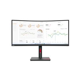 Lenovo ThinkVision T34w-30 LED display 86,4 cm (34") 3440 x 1440 Pixel Wide Quad HD Schwarz