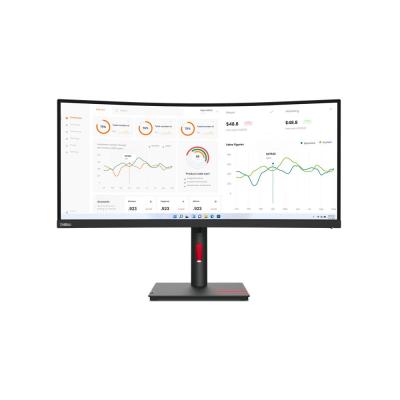 Lenovo ThinkVision T34w-30 LED display 86,4 cm (34") 3440 x 1440 Pixel Wide Quad HD Schwarz