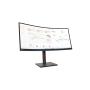 Lenovo ThinkVision T34w-30 LED display 86,4 cm (34") 3440 x 1440 Pixel Wide Quad HD Schwarz