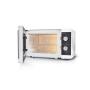 Sharp YC-MG01E-W forno a microonde Nero, Bianco Microonde con grill Superficie piana 20 L 800 W