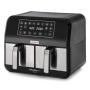 Kenwood HFM20.000MB Fritteuse Doppel 8 l Eigenständig 1700 W Heißluftfritteuse Schwarz