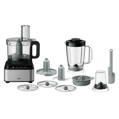 Braun FP 3233 SI food processor 800 W 2.1 L Black, Stainless steel