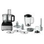 Braun FP 3233 SI robot da cucina 800 W 2,1 L Nero, Acciaio inox