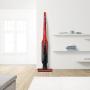 Bosch Serie 6 BLH86PET1 stick vacuum electric broom Battery Red