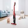 Bosch Serie 6 BLH86PET1 stick vacuum electric broom Battery Red