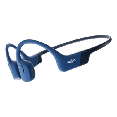 SHOKZ OpenRun Kopfhörer Kabellos Nackenband Sport Bluetooth Blau