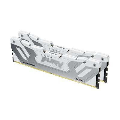 Kingston Technology FURY 48GB 8400MT s DDR5 CL40 CUDIMM (2er-Kit) Renegade White XMP