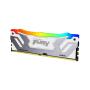 Kingston Technology FURY 48GB 8400MT s DDR5 CL40 CUDIMM (2er-Kits) Renegade RGB Weiß XMP