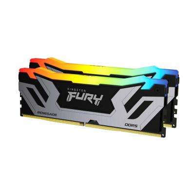 Kingston Technology FURY 48Go 8400MT s DDR5 CL40 CUDIMM (Kit de 2) Renegade RGB Silver XMP