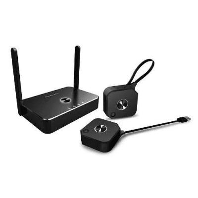 EZCast Pro Quattropod mini Standard Pack 2x Zender 1x Ontvanger - (2x T02, 1 x R01) sistema di presentazione wireless Dongle