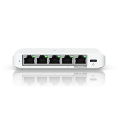 Ubiquiti UniFi Flex Mini 2.5G Gestionado 2.5G Ethernet (100 1000 2500) Energía sobre Ethernet (PoE) Escritorio Blanco