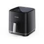 Sharp AF-GS552AE-B Single 5.5 L Stand-alone 1650 W Hot air fryer Black, Silver