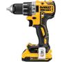 DeWALT DCD791D2-QW trapano Senza chiave 1,5 kg Nero, Giallo