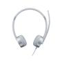 Lenovo 100 Stereo Analogue Headset Office Call center Silver