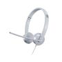 Lenovo 100 Stereo Analogue Headset Auriculares Oficina Centro de llamadas Plata